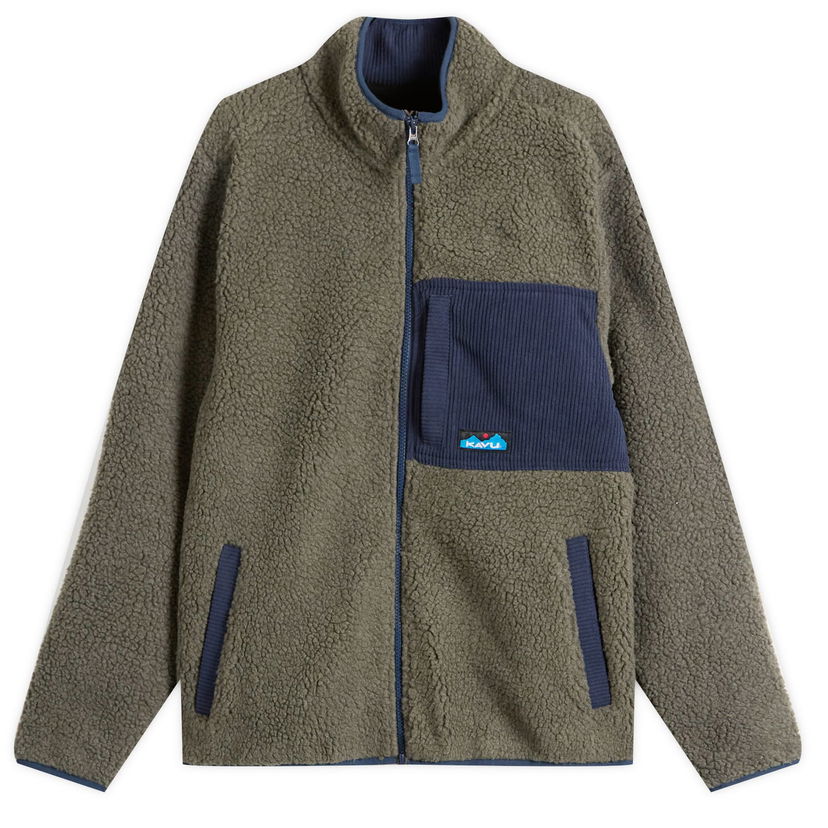 Jakna KAVU Wayside Fleece Jacket Zelena | 5209-1361