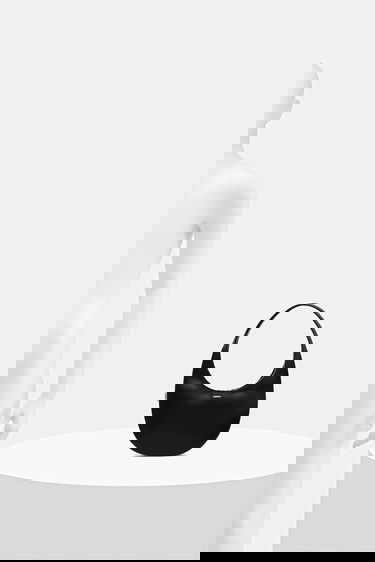 Torbica Coperni Soft Swipe Crescent Bag Črna | COPBA108F6066, 5