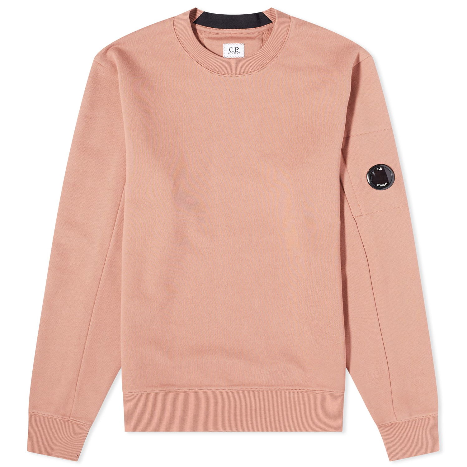 Pleteni pulover C.P. Company Arm Lens Crewneck Roza | 15CMSS022A-005086W-476, 0