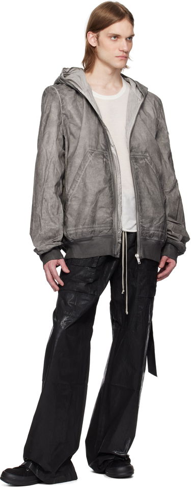 Bomber jakna Rick Owens Rick Owens DRKSHDW Hollywood Flight Bomber Jacket Siva | DU01E3772 PF, 3