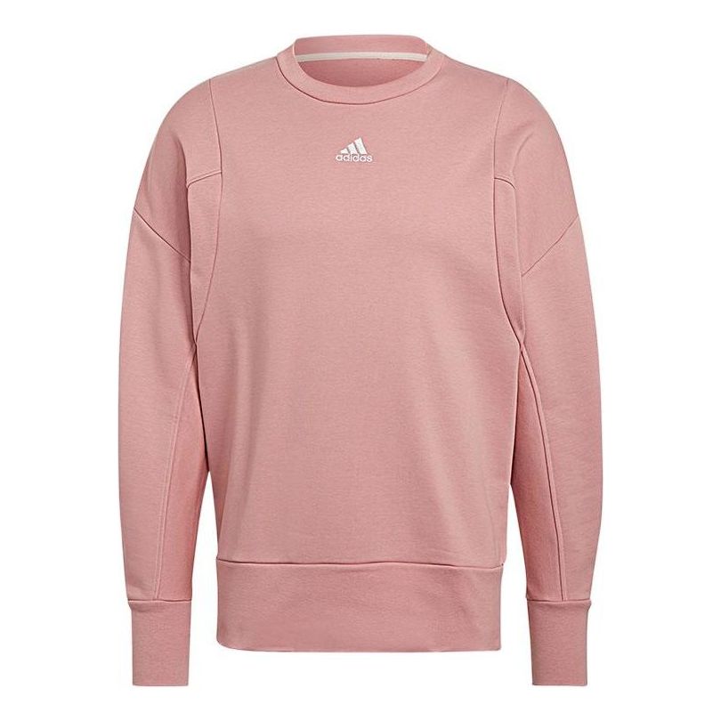 Pleteni pulover adidas Originals Sports Round Neck Pullover Roza | HB0479