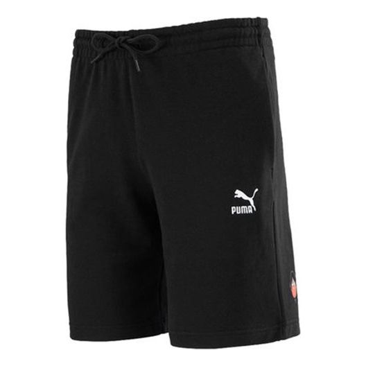 Kratke hlače Puma Club Shorts with Embroidered Logo Črna | 533103-01