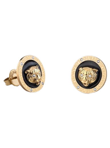 Uhani GUESS ‘Daktari’ Earrings Kovinski | JUBE01360JW