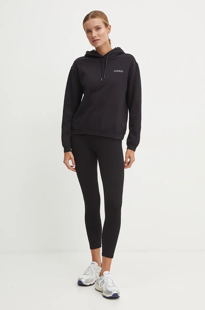 Pulover Napapijri B-Blanche Hoodie Črna | NP0A4HYP0411, 1
