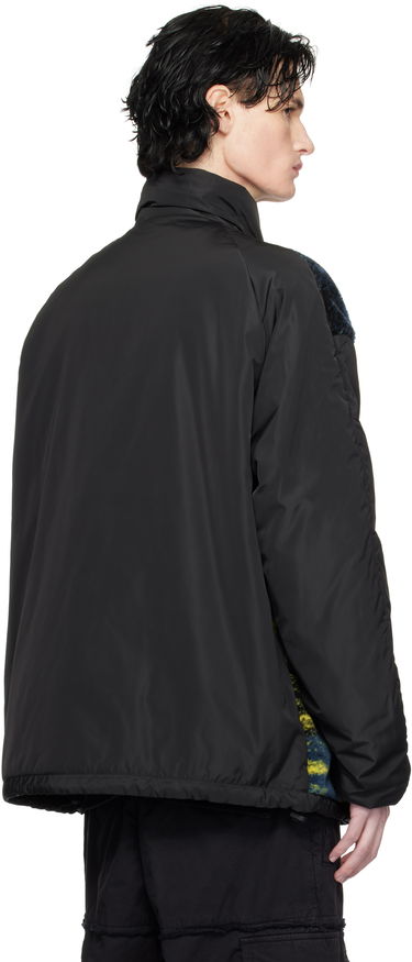 Pulover Diesel S-BERTO-TEDD Wolf Print Zip-Up Sweatshirt Črna | A14155-0LIBU-9XX, 3