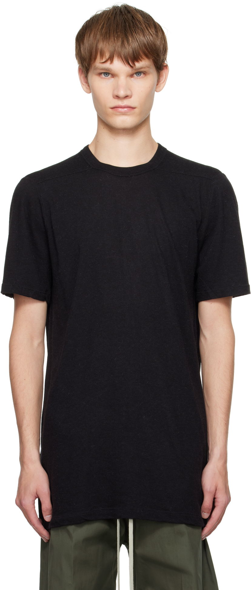 Majica Rick Owens Rick Owens Concordians Level T-Shirt Črna | RU02E1264 JR