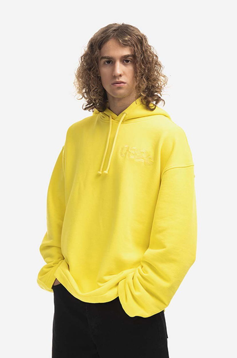 Pulover 032C Oversized Hoodie Rumena | FW22.C.2041