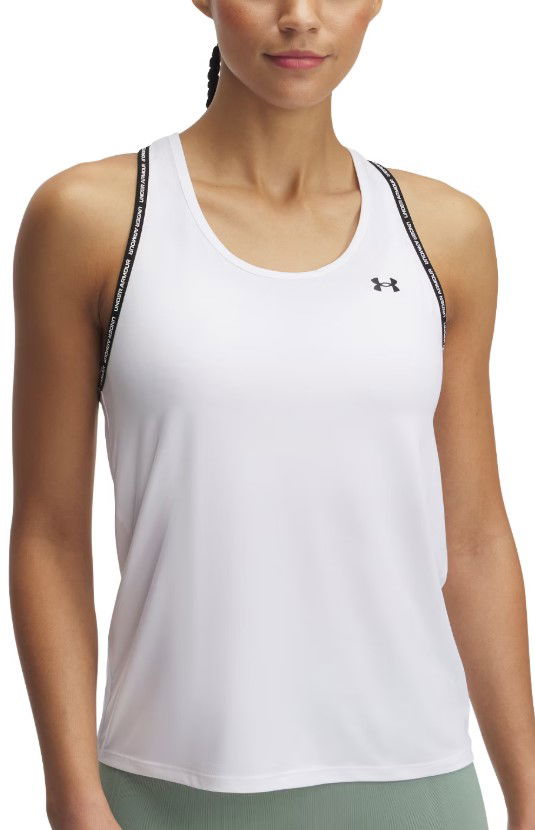 Majica brez rokavov Under Armour Under Armour Tech Knockout Tank Top Bela | 1389851-100