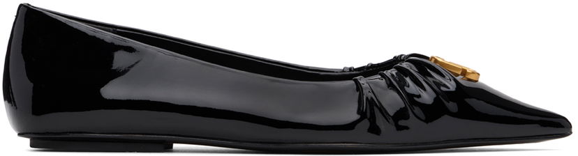 Oblačila Marc Jacobs Marc Jacobs 'The Ali' Ballerina Flats Črna | 2F4FFL001F08
