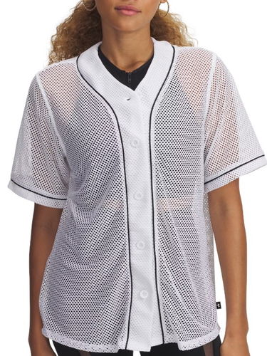 Dres Under Armour Under Armour Sportstyle Mesh Baseball Jersey Bela | 1389637-100, 0