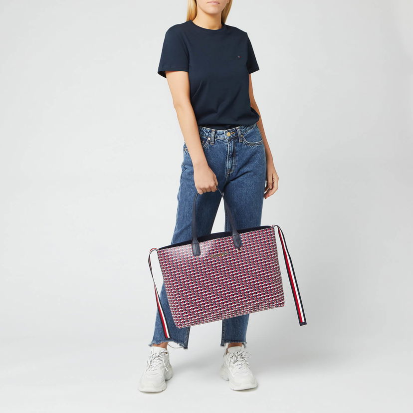 Majica Tommy Hilfiger Women's Heritage Crew Neck Mornarica | WW0WW22043403