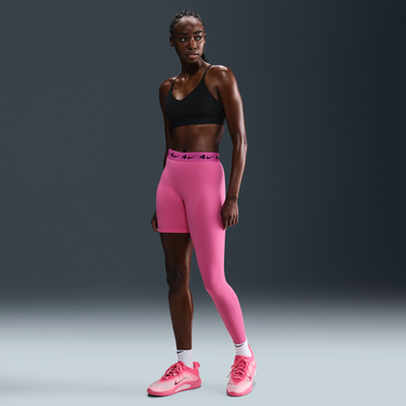 Pajkice Nike A'ja Wilson A'symmetric Mid-Rise Single-Leg Basketball Leggings Roza | HQ6455-684, 0
