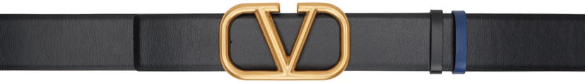 Pasovi Valentino Valentino Garavani VLogo Signature Reversible Belt Siva | 4Y2T0T46NVP