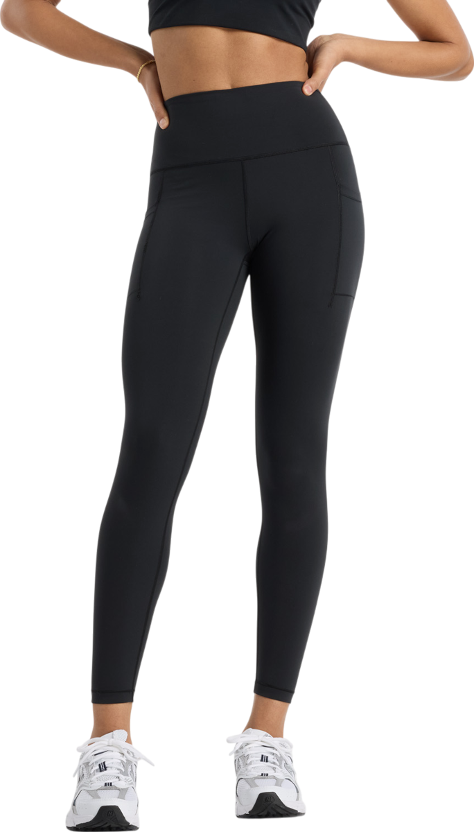 Pajkice New Balance New Balance Sleek Pocket High Rise Legging 25" Črna | wp5126-8bk