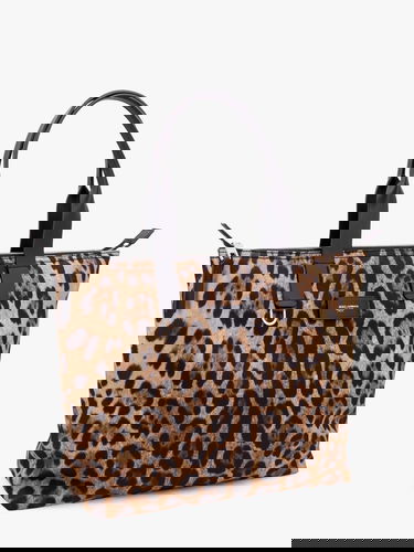 Tote bag Dolce & Gabbana Dolce & Gabbana Leopard Print Tote Bag Rjava | BM2375A6F30HY13M, 2