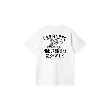 Majica Carhartt WIP Carhartt WIP Cabinetry Short Sleeve T-Shirt Bela | I034779_7, 5