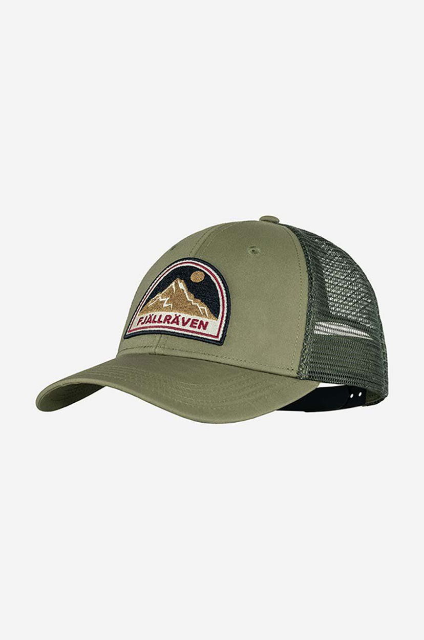 Kapa FJÄLLRÄVEN Badge Cap Zelena | F78152.620