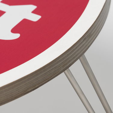 Home decor Carhartt WIP Carhartt WIP Heart Folding Table Rdeča | I035830_2, 4
