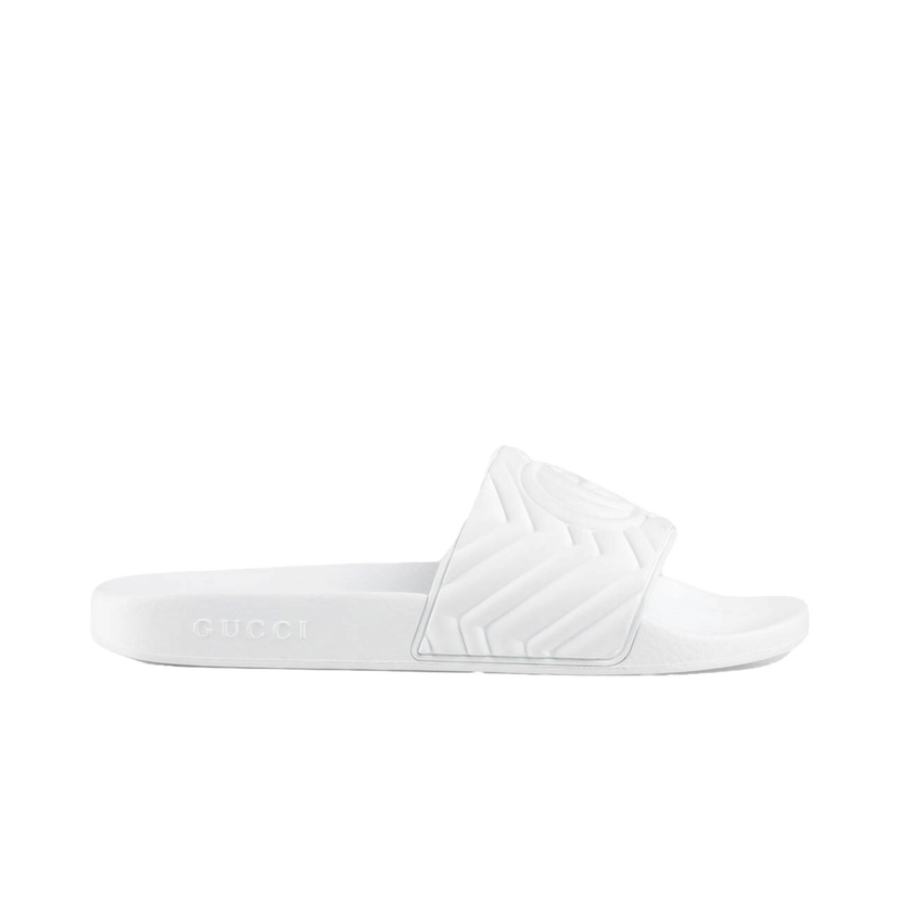 Superge in čevlji Gucci Matelasse Slide Bela | 601041 JD600 9014