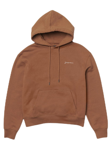 Pulover Jacquemus Le Brode Embroidered Logo Rjava | 226JS310-2120-850