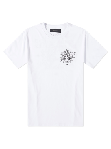 Majica AMIRI Precious Memories Tee Bela | SS23MJG012-100