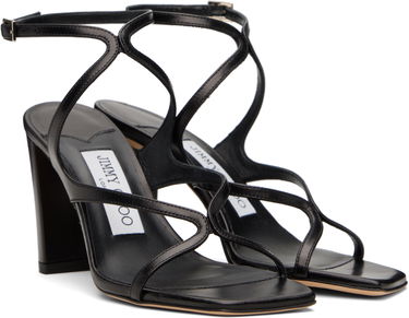 Modni dodatki Jimmy Choo Jimmy Choo Azie 85 Heeled Sandals Črna | AZIE 85, 3