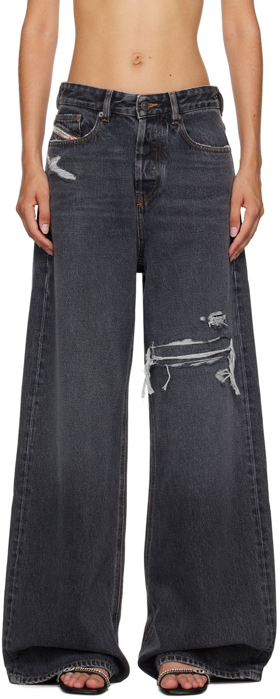 Kavbojke Diesel 1996 D-Sire Jeans Črna | A06925 007F6