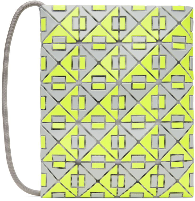 Torba za čez ramo BAO BAO ISSEY MIYAKE BAO BAO ISSEY MIYAKE Geometric Pattern Crossbody Bag Rumena | BB46AG801