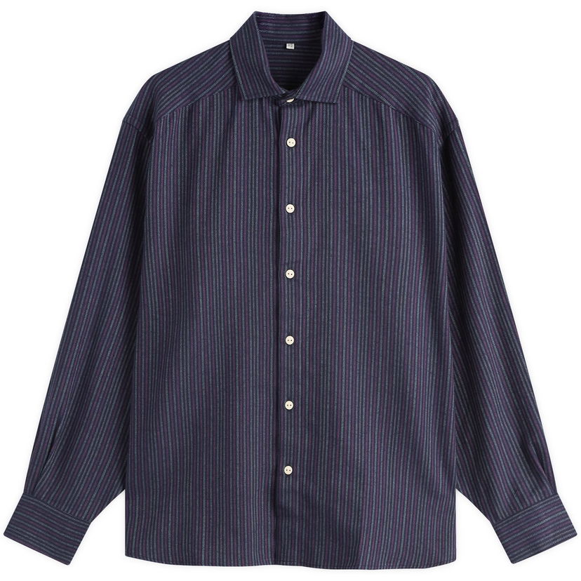 Srajce Baserange Claude Flannel Shirt, Size X-Small Lila | TSCL-FLP-WI25