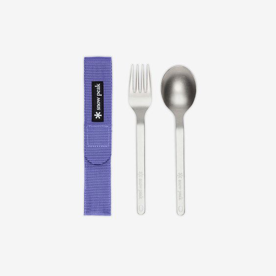 Home decor Snow Peak Titanium Fork & Spoon Set Kovinski | SCT-002