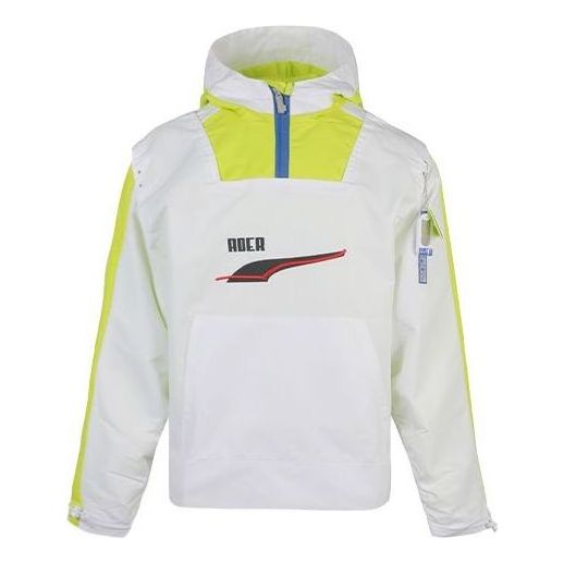 Vetrovka Puma Ader Error Collaboration Hoodie Bela | 595535-02