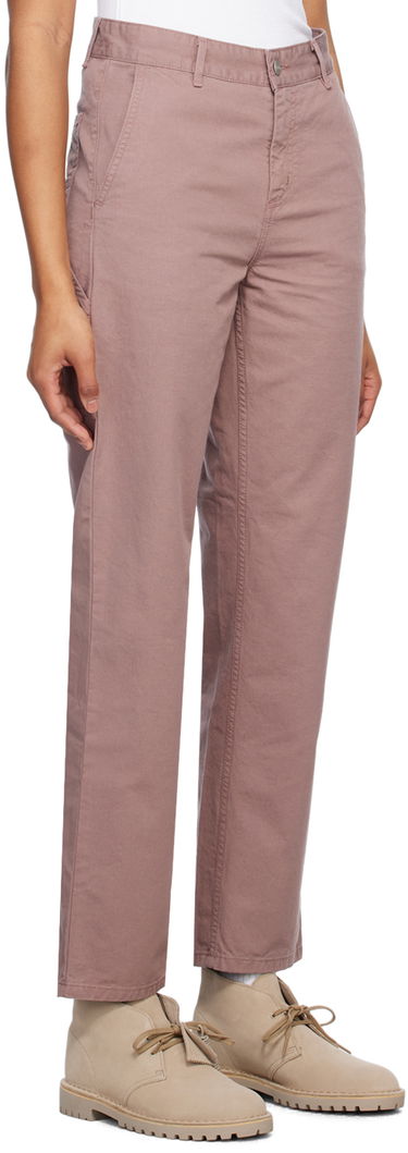 Hlače Carhartt WIP Pierce Cotton Straight Leg Pants Lila | I026588, 1