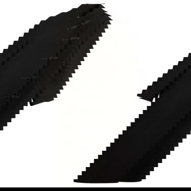 Plašči Róhe Mandarin Wool Coat Črna | 417-10-064, 0