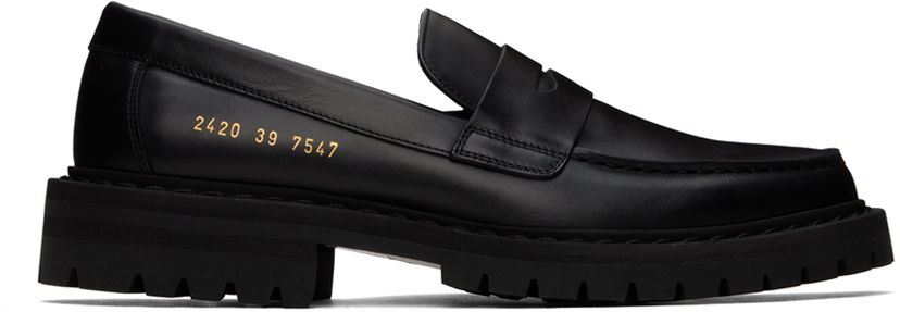 Oblačila Common Projects Common Projects Chunk Sole Loafers Črna | ARTICLE 2420