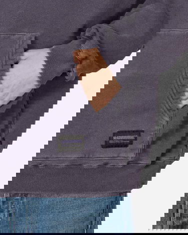 Pulover Neighborhood Pigment Dyed Hoodie Lila | 232FPNH-CSM07 PU, 5