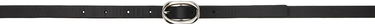 Pasovi Anine Bing Anine Bing Mini Signature Link Belt Črna | A-12-10943-BLK1, 0