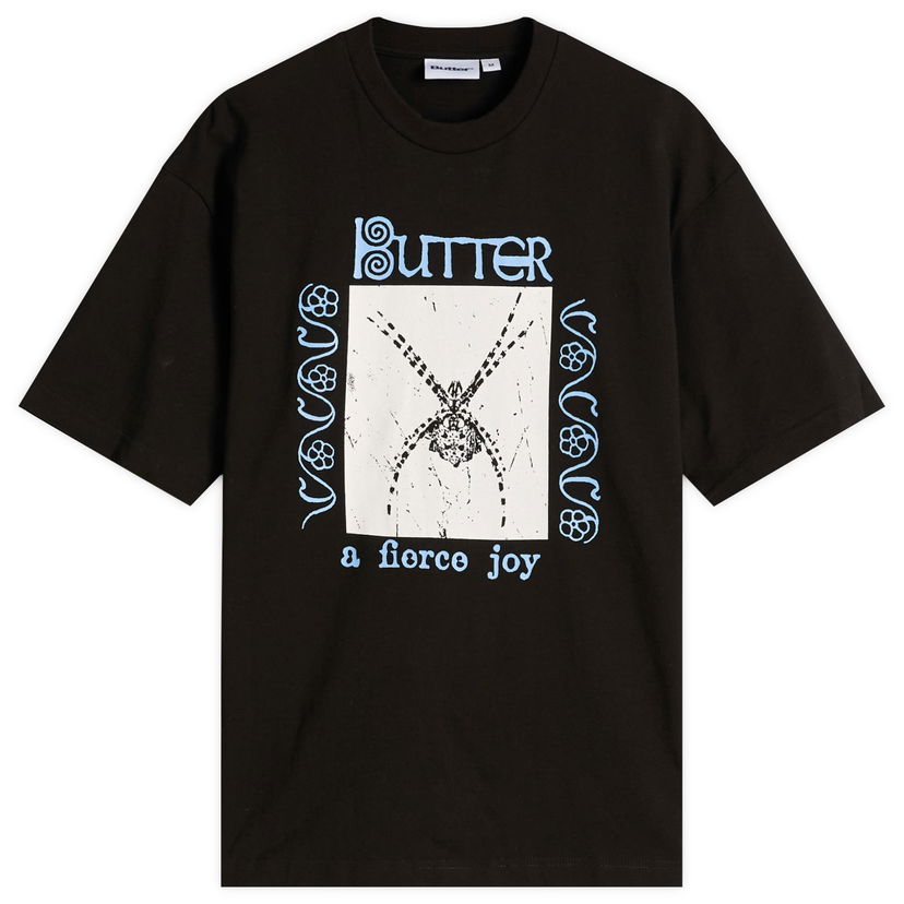 Majica Butter Goods Butter Goods Fierce Joy Graphic Tee Črna | BG253108-BLK
