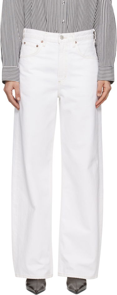 Kavbojke AGOLDE AGOLDE Low Curve Jeans Bela | A197B-1183, 0
