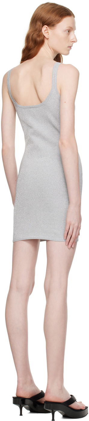 Obleke Alexander Wang Alexander Wang Tank Minidress Siva | 4KC3236017, 2