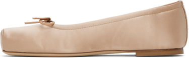 Nega čevljev Aeyde Aeyde Gabriella Satin Ballerina Flats Bež | A11-FL-GBRS08FL26-SS24-960-013, 2
