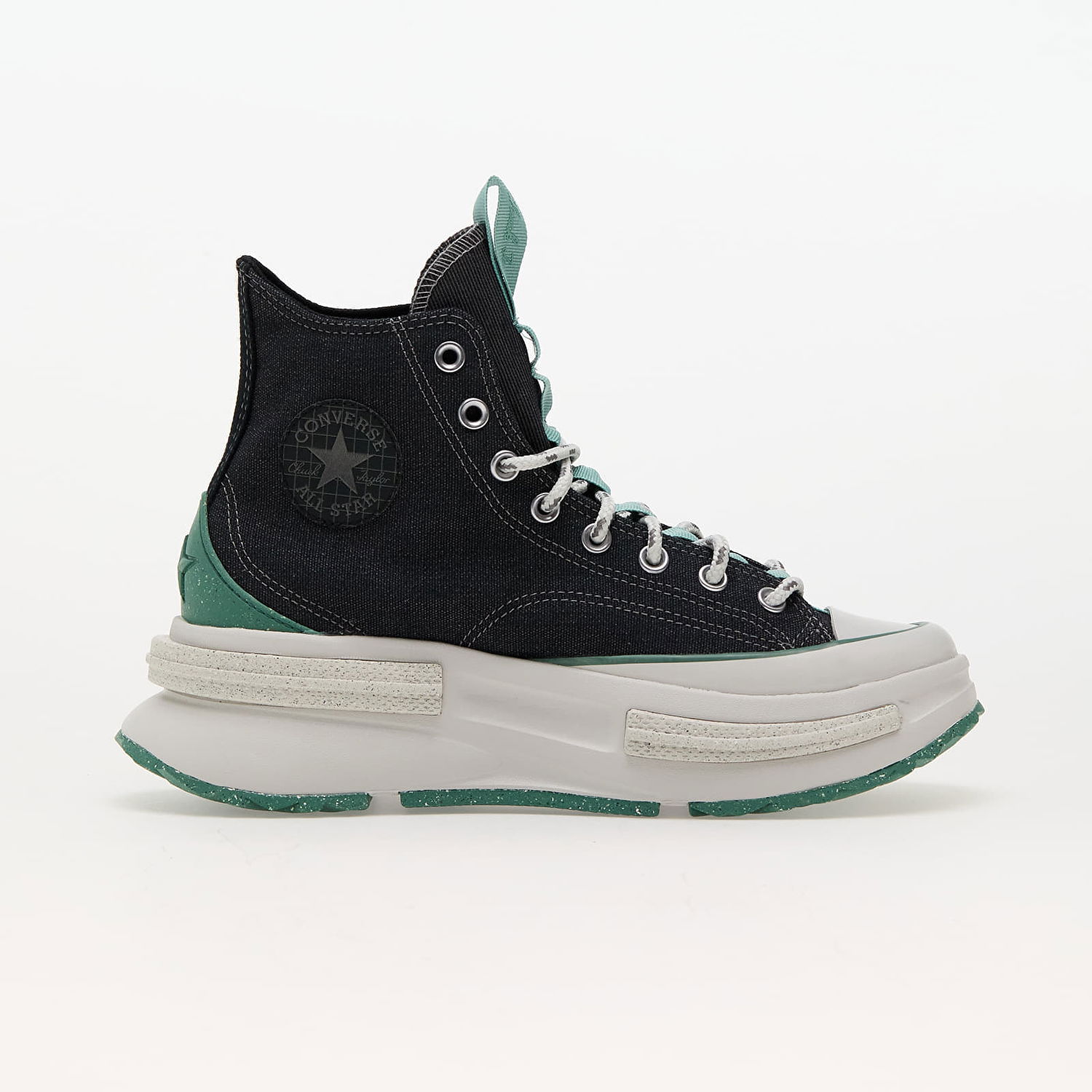 Superge in čevlji Converse Run Star Legacy Cx Platform Mixed Materials Black/ Admiral Elm/ Fossilized Črna | A06496C, 1