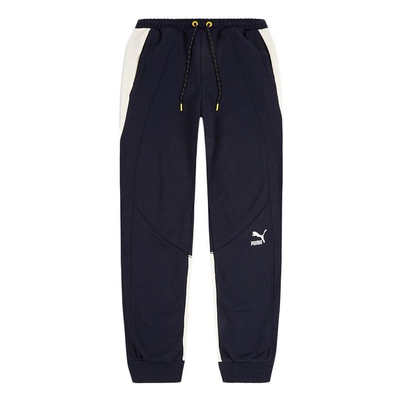 Trenirka Puma CSM Knit Drawstring Sweatpants Mornarica | 598582-06