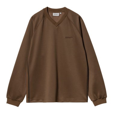 Pulover Carhartt WIP Bolan V-Neck Sweatshirt Rjava | I033925_9, 4