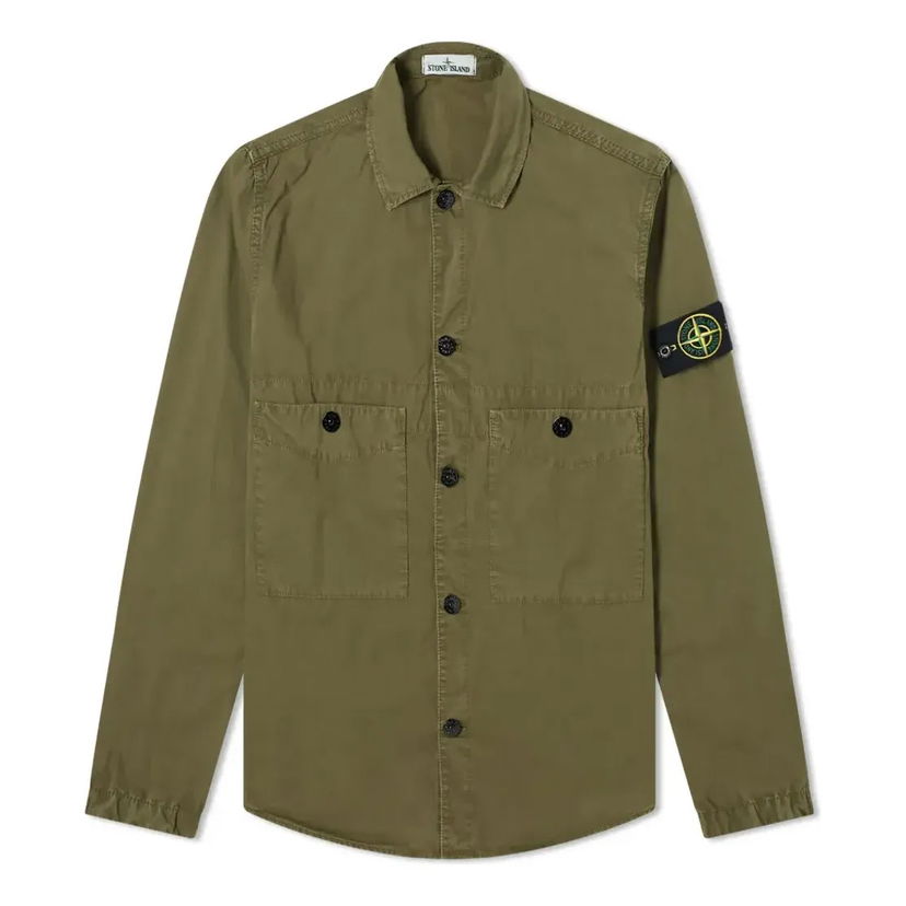 Srajce Stone Island Two Pocket Overshirt Zelena | 7415110WN-V0158