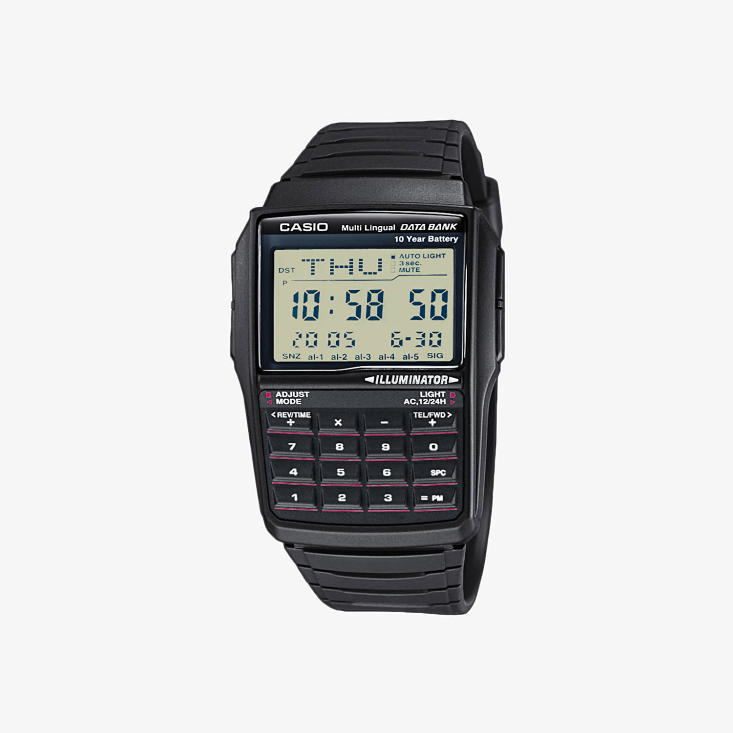 Ure CASIO Collection Črna | DBC-32-1AES, 0