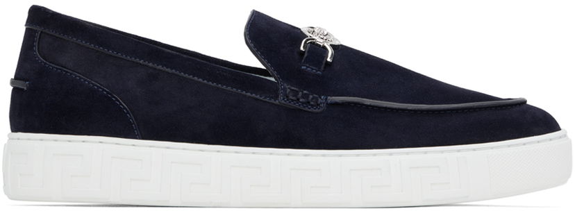 Superge in čevlji Versace Navy Medusa '95 Greca Loafers Mornarica | 1014798_1A09919