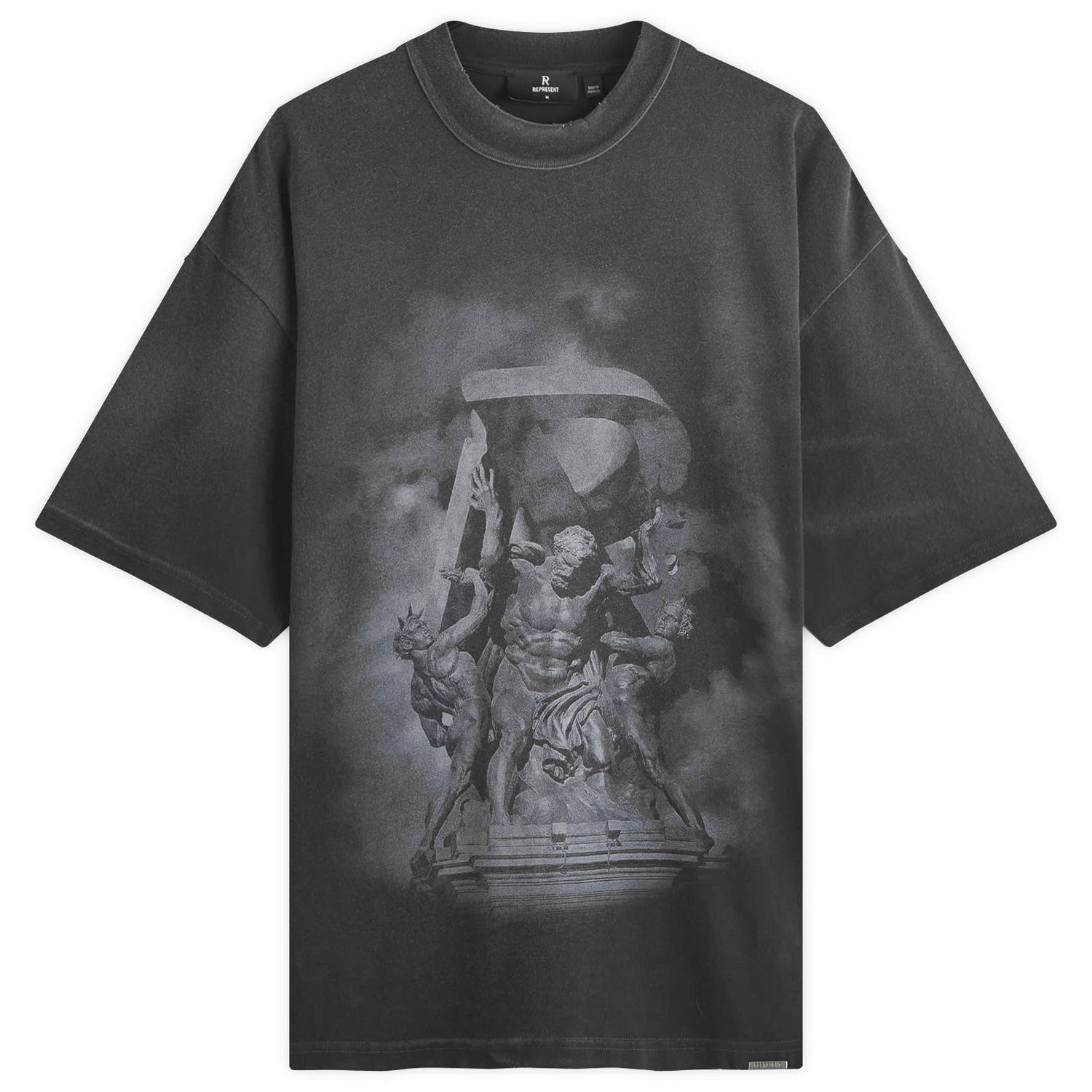 Majica Represent Clo Atlas T-Shirt Črna | MLM4234-230, 0