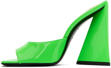 Obleke The Attico Attico Devon Heeled Sandals Zelena | 231WS000 L002, 2