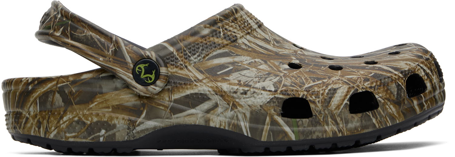 Superge in čevlji Crocs Realtree Classic Clogs Rjava | 210345-90H, 0