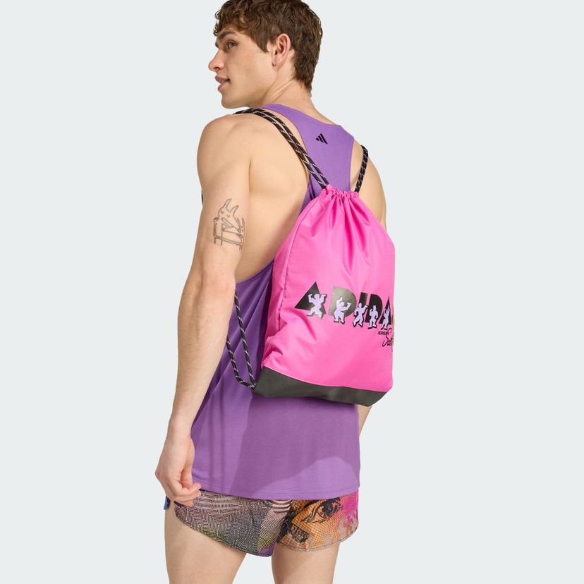 Gymsack adidas Performance Jeremy Scott Pride Gymsack Roza | JW8643